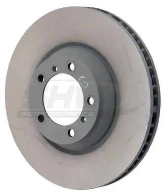 SHW PERFORMANCE Bremsscheibe pfr39736 Vorderachse rechts glatt 350mm 34mm für Porsche