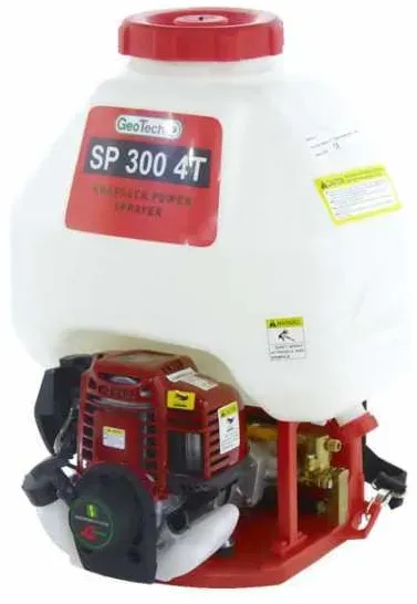 Rückenspritze GeoTech SP 300 4T mit Benzinmotor