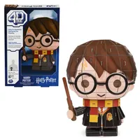 Spin Master 4D Build | Harry Potter | Bauspielzeug | 3D-Puzzles für Erwachsene und Jugendliche, Rot und Gold