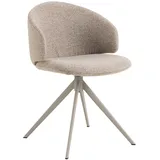 VCM Esszimmerstuhl Ella Bouclé beige