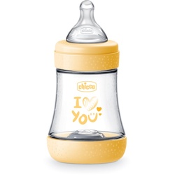 Chicco Perfect 5 Babyflasche 0 m+ Slow Flow Yellow 150 ml