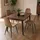 Dmora Stuhl Pismo Samt beige 4er Set
