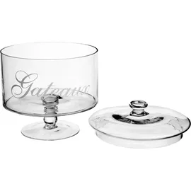 5five simply smart Bonbonniere Glas auf Fuß 1,8 l