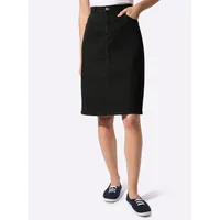 Witt Weiden A-Linien-Rock Jeans schwarz 42