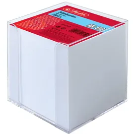 Herlitz 10410801 9x9x9cm PS transparent +700Bl.