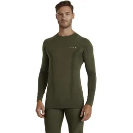 Falke Wool Tech langarm Unterhemd Herren 7830 olive S