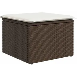 vidaXL Loungeset 5-tlg. braun