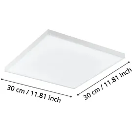 EGLO Turcona-Z 1 eckig 30x30 cm weiß