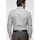 Bruno Banani Langarmhemd BRUNO BANANI, Herren, Gr. 35/36, N-Gr, grau, Obermaterial: 100% Baumwolle, Basic, tailliert, 1-Knopf-Manschette verstellbar, Hemden, Kontrastbesatz