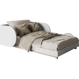 lookway Kinderbett BLOOM 90 x 200 cm Eiche lackiert