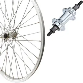 Roland Hinterrad 24, FW7, silber, Kastentyp, Aluminiumfelge und -nabe - Silber
