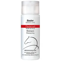 Basler Pferdemark Shampoo Flasche 200 ml | Silikonfreie Haarpflege | Trockene Haare
