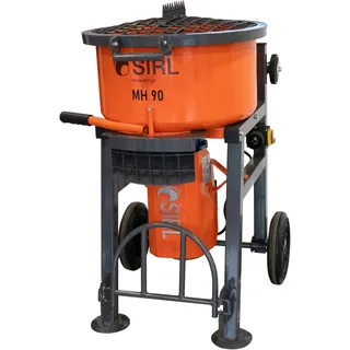 SIRL MH90 Profi Betonmischer 230V Zwangsmischer Betonmischmaschine 75L 130kg