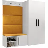Mirjan24 Garderoben-Set Medi I 84 x 42 cm Orange