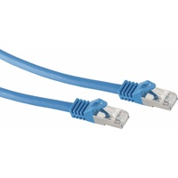 Patchkabel S/FTP Cat 7 blau 2,0m (S/FTP, CAT7, 2 m), Netzwerkkabel