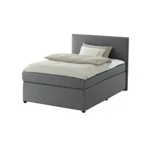 Möbel Kraft Boxspringbett 97 x 104 cm H3 Grau