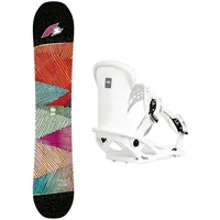 F2 Set Damen Snowboard Freedom 147cm mit Bindung Pipe