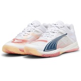 Puma Accelerate Nitro SQD Damen - weiß/blau/apriko-38