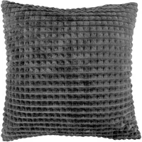 BestLivings Kissenhülle Kuschel Jacquard 45 x 45 cm Anthrazit