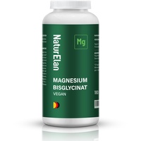 Magnesium Bisglycinat Kapseln - 180 Kapseln, 770mg magnesium glycinat je Kapsel, davon 100mg Elementares Magnesium, Vegan, In Deutschland Produziert