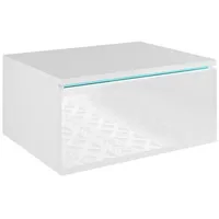 Vicco Nachttisch Samira, 49 x 23 cm Mit LED