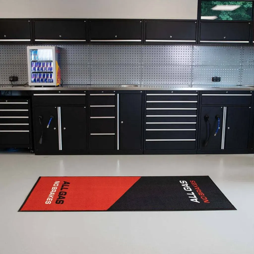 AWORKX Motorradteppich V1 - rot, 100 x 200 cm