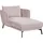 Schöner Wohnen Relaxsessel Pearl Velvet 101 x 85 x 161 cm Rosa mit Rollen