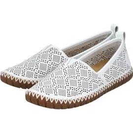 Rieker Slipper Damen Weiß 36