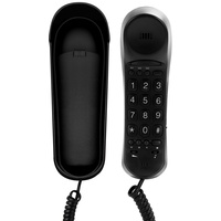 Fysic FX-2800 - schnurgebundenes Telefon mit Tonverstärker, schwarz