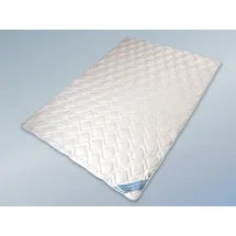 betten-traum-land Wildseide Sommer Bettdecke Steppdecke Silk-Wash Füllung 60% Seide 40% Baumwolle GOA Bezug 100% Baumwolle (155x220 cm)
