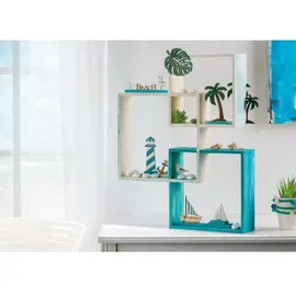 Glorex  Design Rahmen Holz Quadrat 3 Stück