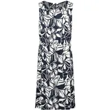 Betty Barclay Sommerkleid Dunkelblau/Weiß 46