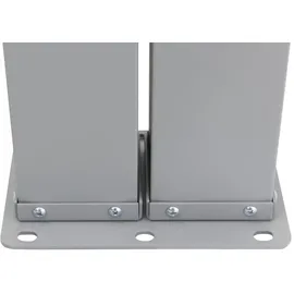 vidaXL Ausziehbare Seitenmarkise 1 x 10 m creme