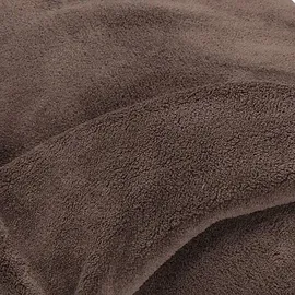 buttinette Wellness-Fleece schlicht dunkelbraun 1 m