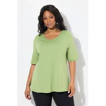 Ulla Popken Shirt in erbse | Gr.: 58-60