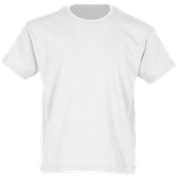 KIDS ORIGINAL T - leichtes Rundhalsausschnitt T-Shirt für Kinder in versch. Farben und Größen, weiß, 164
