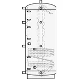 ETA Schichtpufferspeicher ETA SPS 1100 L mit Solarregister 3,2m2 - 20150-05