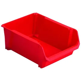 Stanley Lagersichtkasten Polypropylen 2 Rot