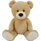 Vedes Plüsch-Teddy sitzend 90 cm Beige