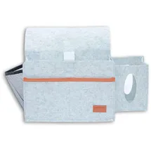 Intirilife Betttasche 41 x 29 x 11,3 cm 1-tlg. Grau