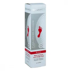 Rubin Sanamed Fuss-creme-schaum
