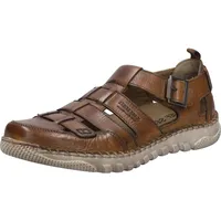 Josef Seibel Herren Low-Top Sneaker Wilson 08,Weite H (Weit),Wechselfußbett,straßenschuhe,Strassenschuhe,Sportschuhe,Cognac,45 EU - 45 EU Weit