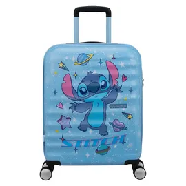 American Tourister Wavebreaker Disney 4-Rollen Cabin 55 cm / 36 l blau/silber