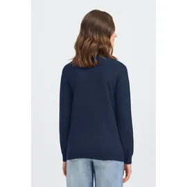 Oxmo Rollkragenpullover Blau M