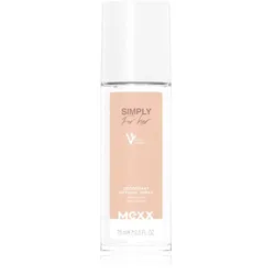 Mexx Simply For Her New deo mit zerstäuber für Damen 75 ml