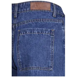 URBAN CLASSICS Ladies Mid Waist Wide Denim -
