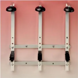 ich-zapfe Flaschenhalter Wandhalterung für 3 Flaschen 0,7 - 1,0L