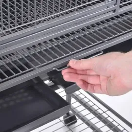 Montana Vogelkäfig San Remo III 160 x 110 x 50 cm grau