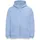 dropsize Super Heavy Blank Zip Hoodie Herren Blau L