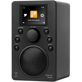 Krüger&Matz Internetradio schwarz